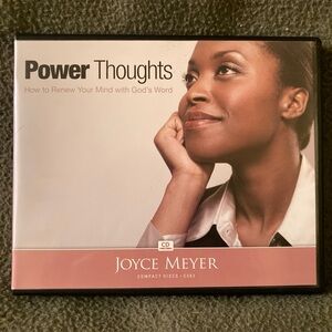 Like New Joyce Meyer 4 CD Teaching Series: Power Thoughts